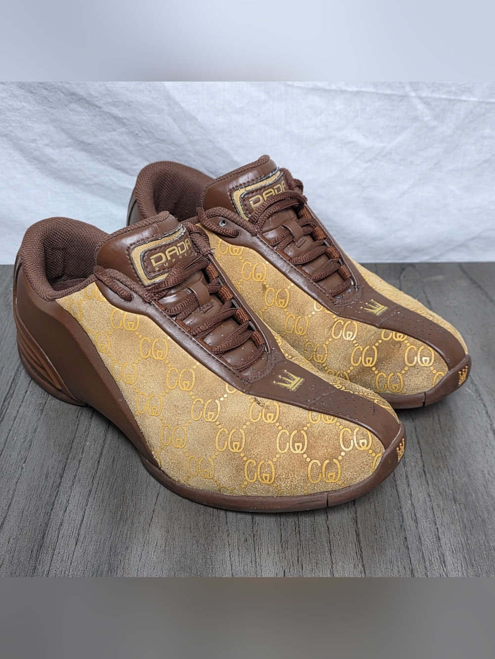Y2K RARE DADA Supreme "CDubbz" Chris Webber Lifestyle Low Top Sneakers Vintage